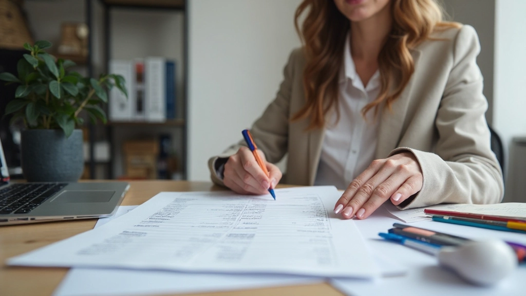 Illustrativ bild för grundläggande budgetplanering